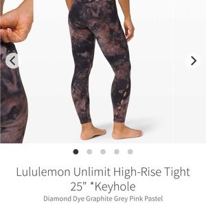 Lululemon Unlimit High-Rise Tight 25”